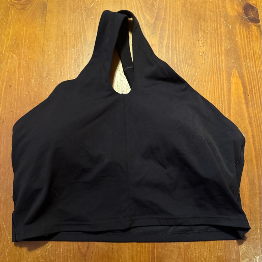Aerie Black Halter Sports Bra